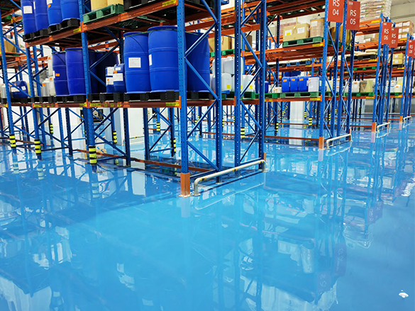 环氧地坪漆的防火与阻燃特性